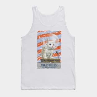 Mr Pebbles, First Cat in Space Tank Top